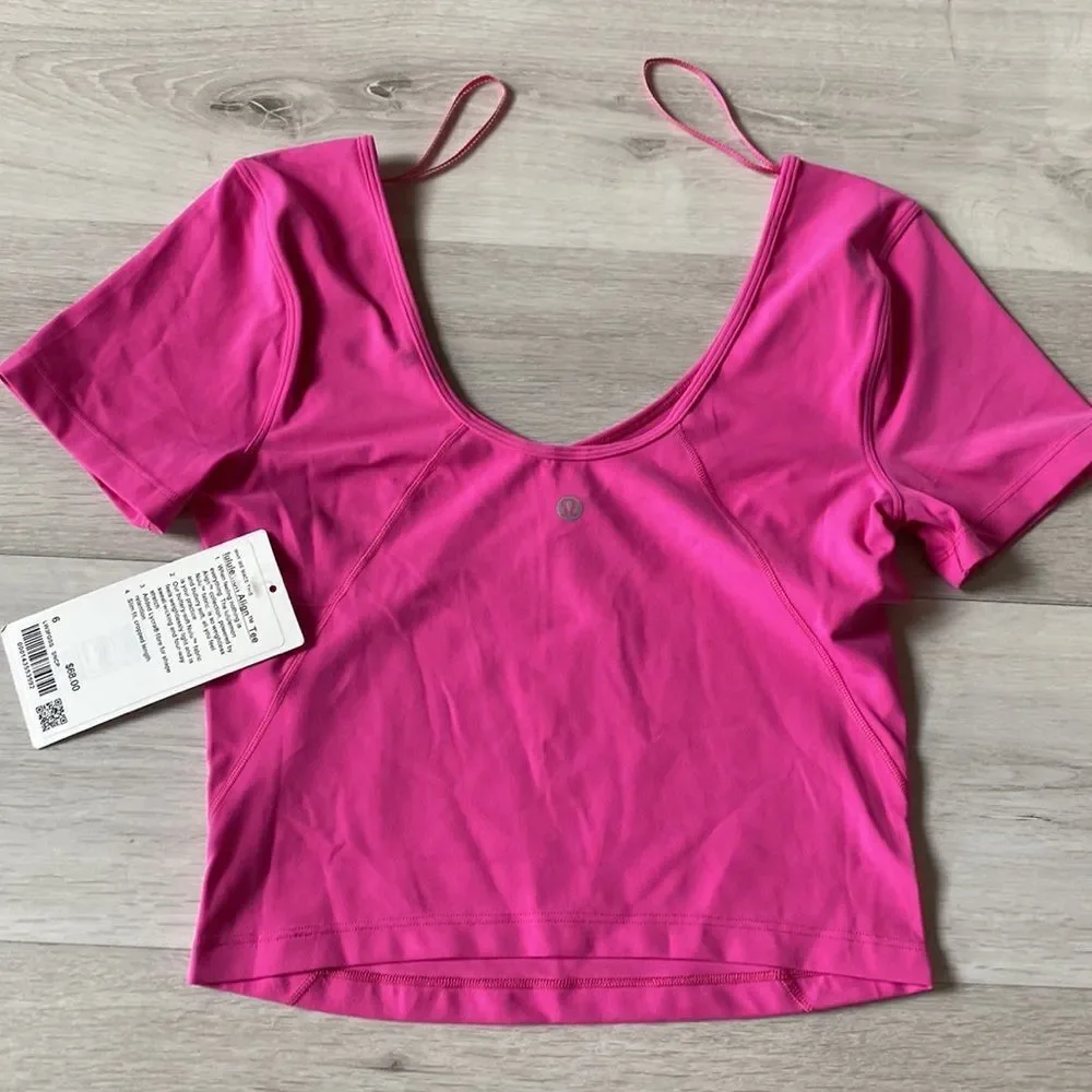 Lululemon Align Long Sleeve Shirt
Hot Pink Size 6 NWT - Picture 8 of 8